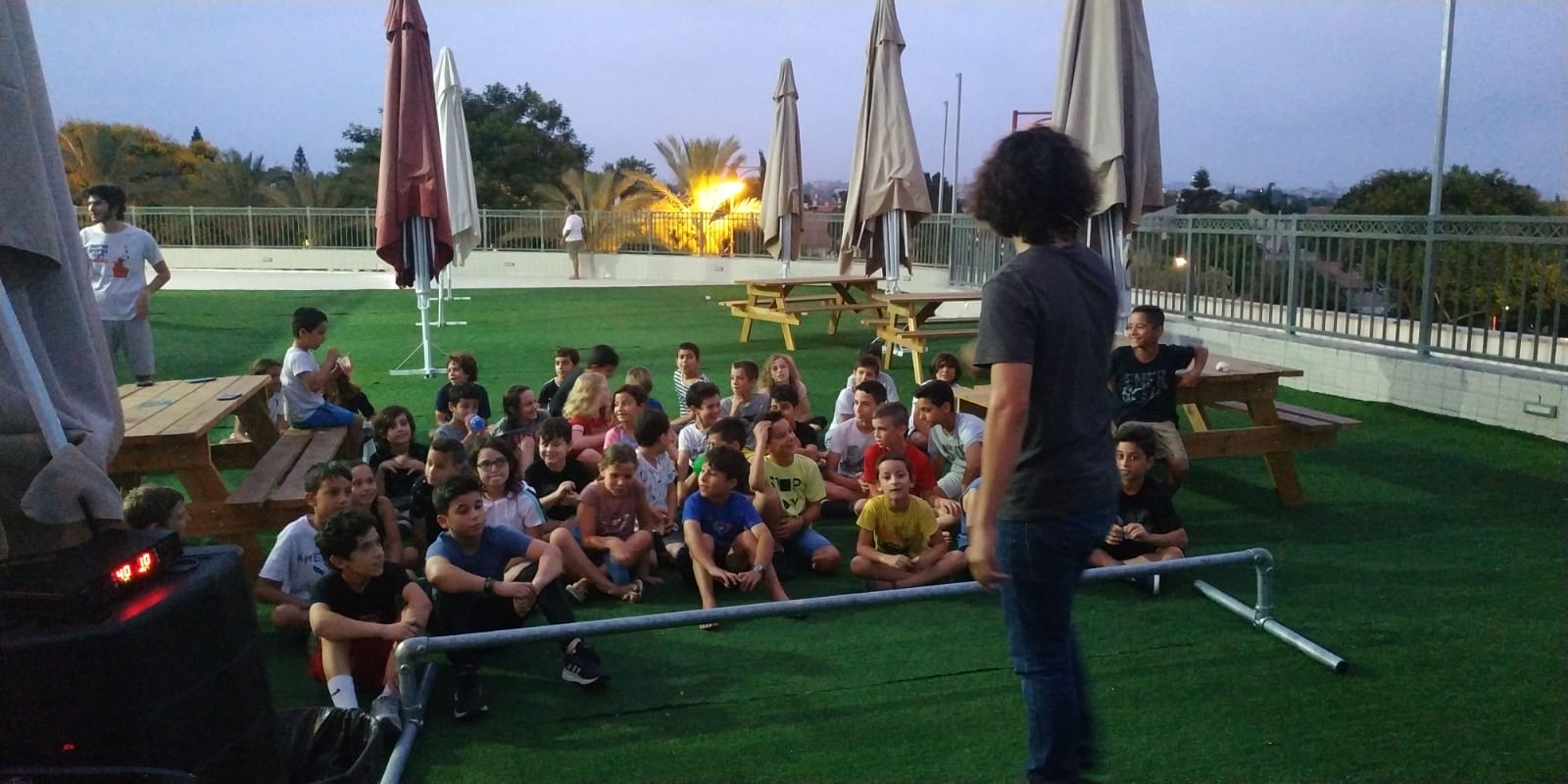 תמונה מהופעה של מורן קל - IMG 20190718 WA0007